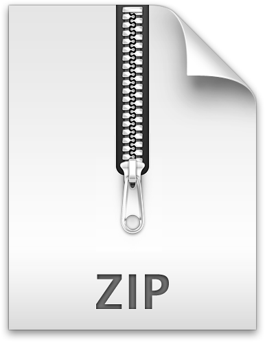 arquivo de proposta digital em zip